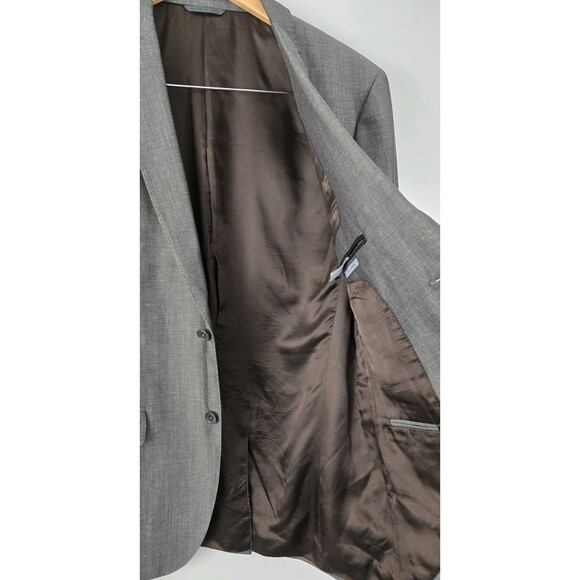 John Varvatos Men's Blazer Wool/Linen Blend - Picture 10 of 15